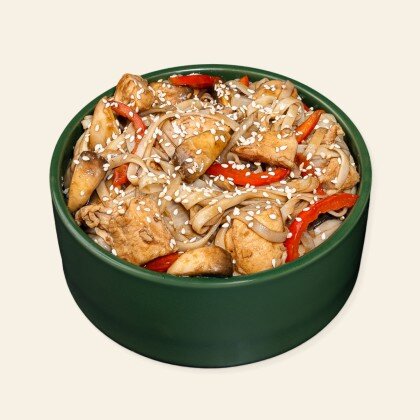 Лапша с курицей