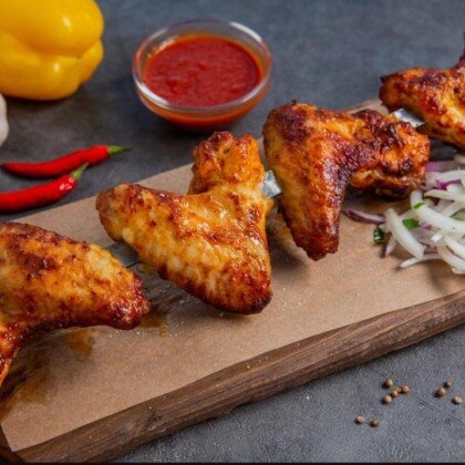 Шашлык куриные крылышки