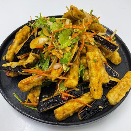 6. Салат острый баклажан