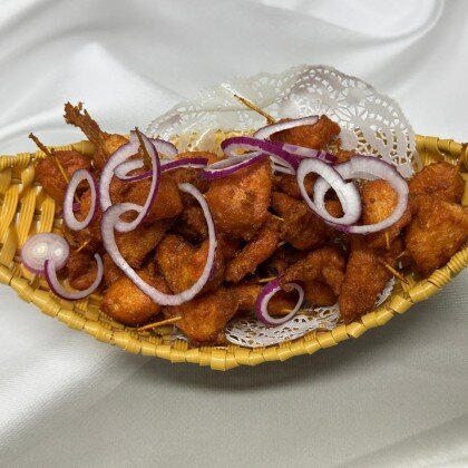 20. Свинина на шпажках