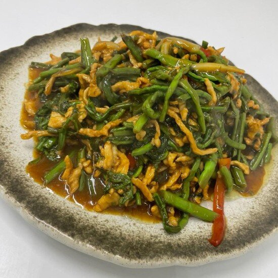 32. Папоротник со свининой