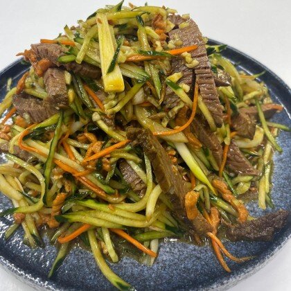 9. Мясной салат