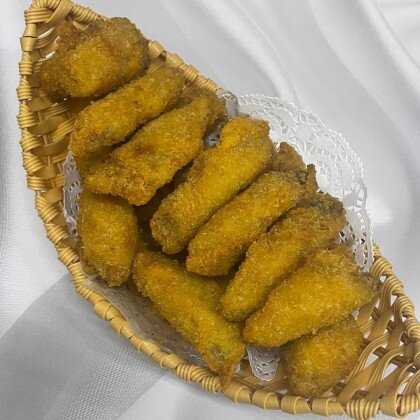 54. Хрустящие крылья в сухарях