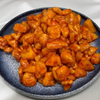 51. Курица с ананасом