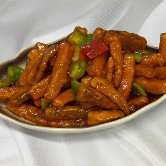 74. Кета в соевом соусе