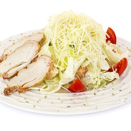 Салат «Цезарь» с курицей