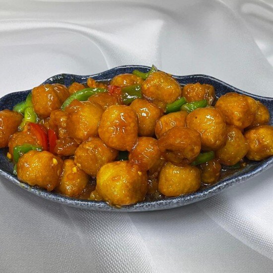 66. Минтай в соевом соусе