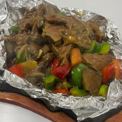 82. Говядина на противне