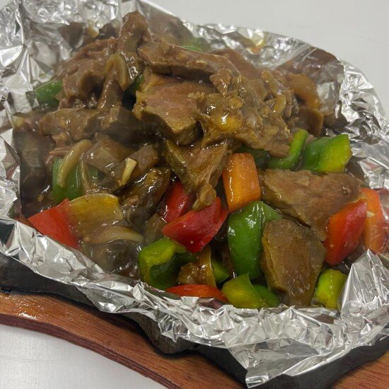 82. Говядина на противне