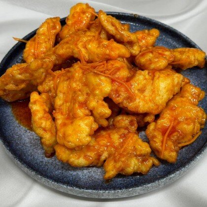 50. Курица в кисло-сладком соусе