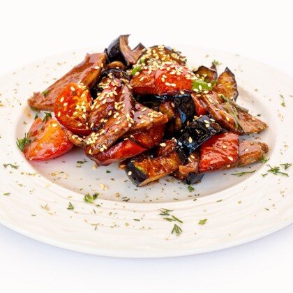 Баклажаны с мясом