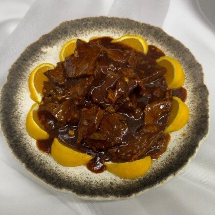 44. Говядина в соевом соусе