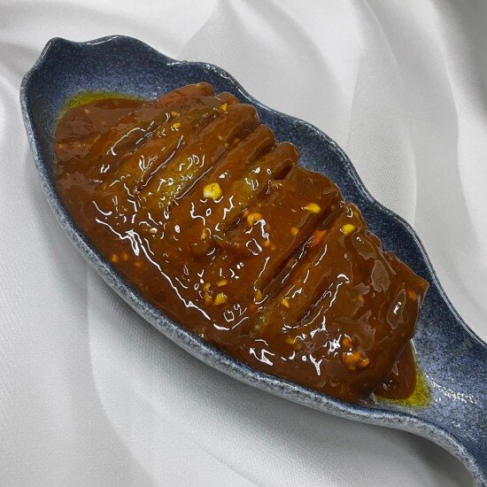 64. Палтус в соевом соусе