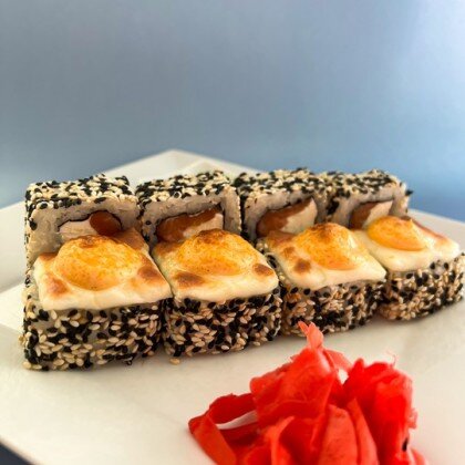 Сырный с лососем