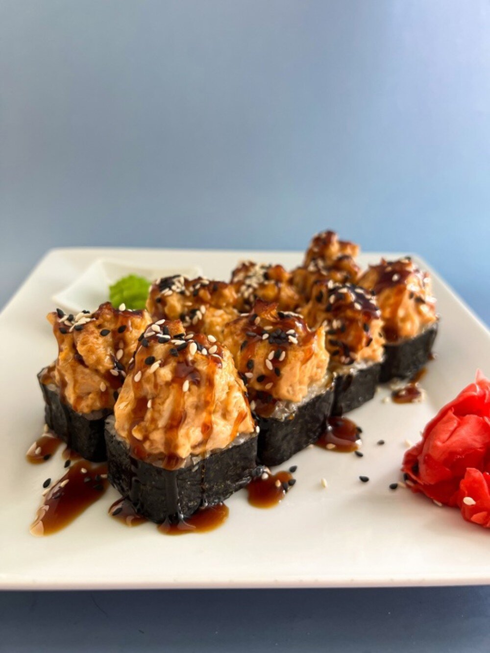Запеченный с курицей