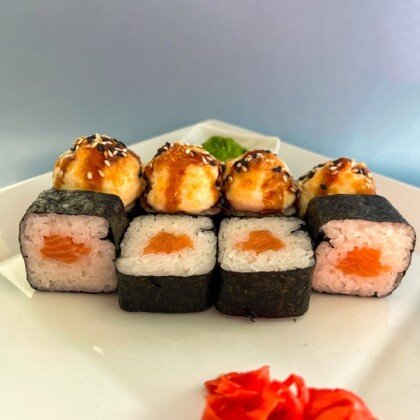 Наслаждение с лососем