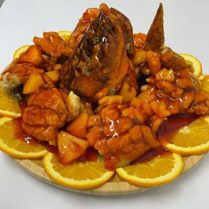 61. Сазан в кисло-сладком соусе