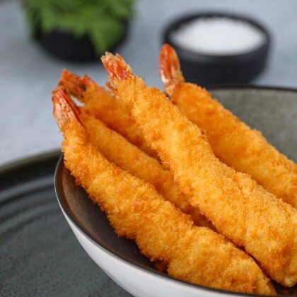 Креветки темпура