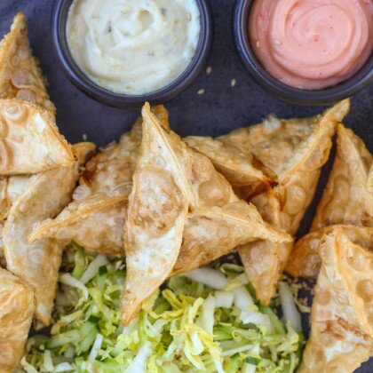 Вонтоны с креветкой