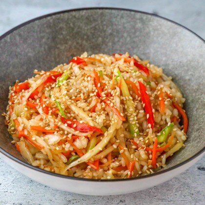 Рис с овощами