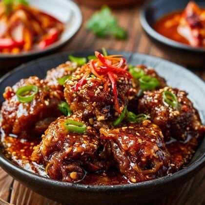 Бычьи хвосты, шрирача и зира