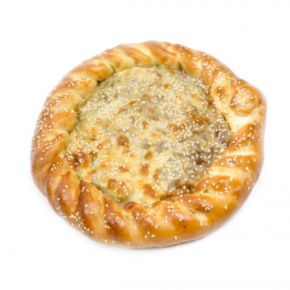 Пирог с курицей и грибами