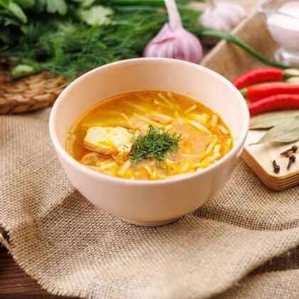 Куриный с лапшой
