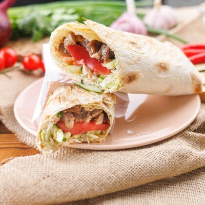 Шаурма с курицей