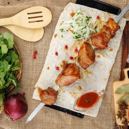 Шашлык из свиной мякоти