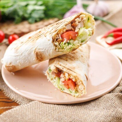 Шаурма со свининой