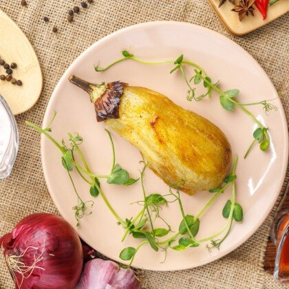 Баклажан на углях