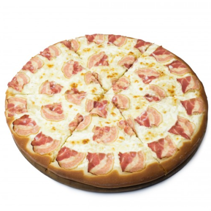 Пицца с беконом