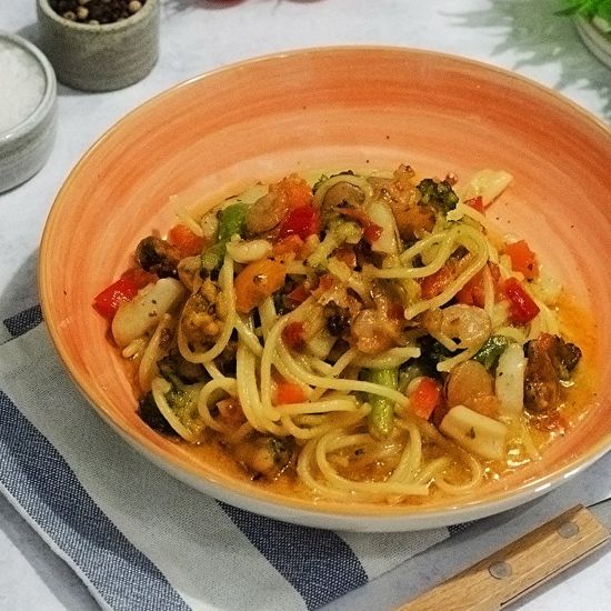 Паста с морепродуктами