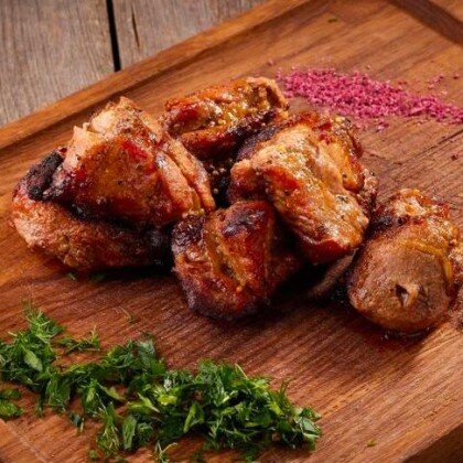 Шашлык из свиной шеи