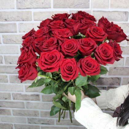 Букет из 25 Роз Эквадор 70 см