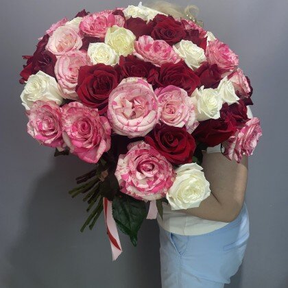 Букет из 51 Розы Эквадор