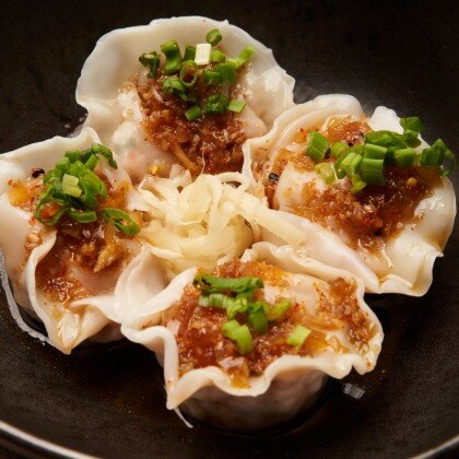 Вонтоны с цыпленком и говядиной