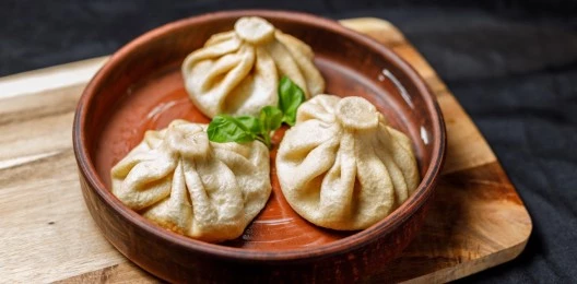 Хинкали с курицей жар