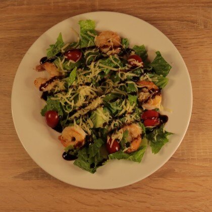 С креветками и пармезаном