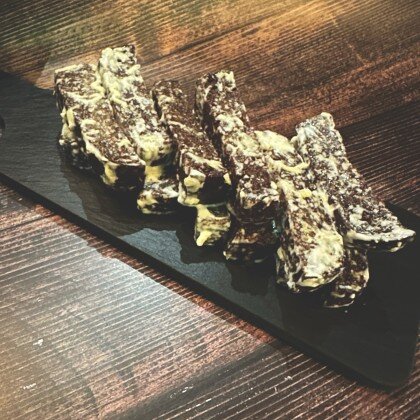 Гренки в соусе