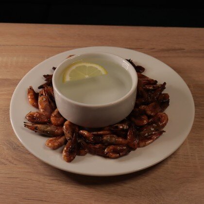 Креветки в соусе