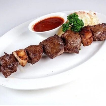 Шашлык из говядины