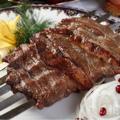 Беш панжа из баранины