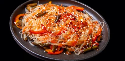 Фунчеза с креветкой