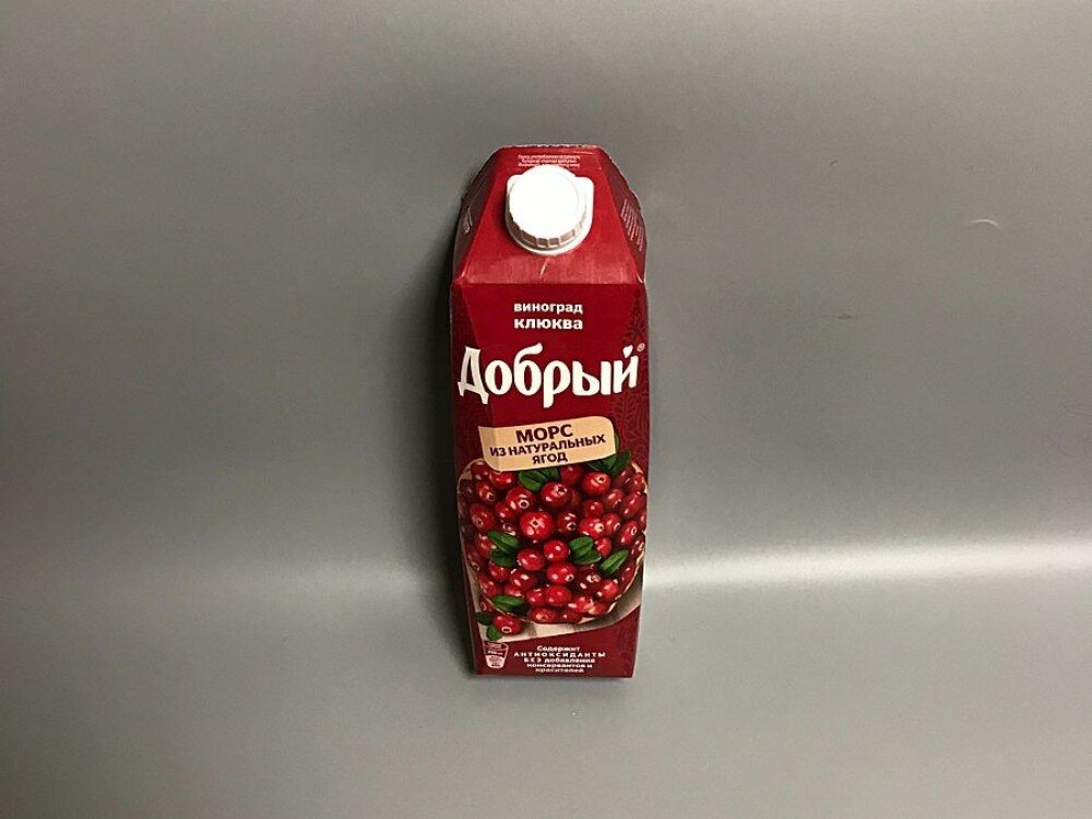Морс «Добрый» клюквенный