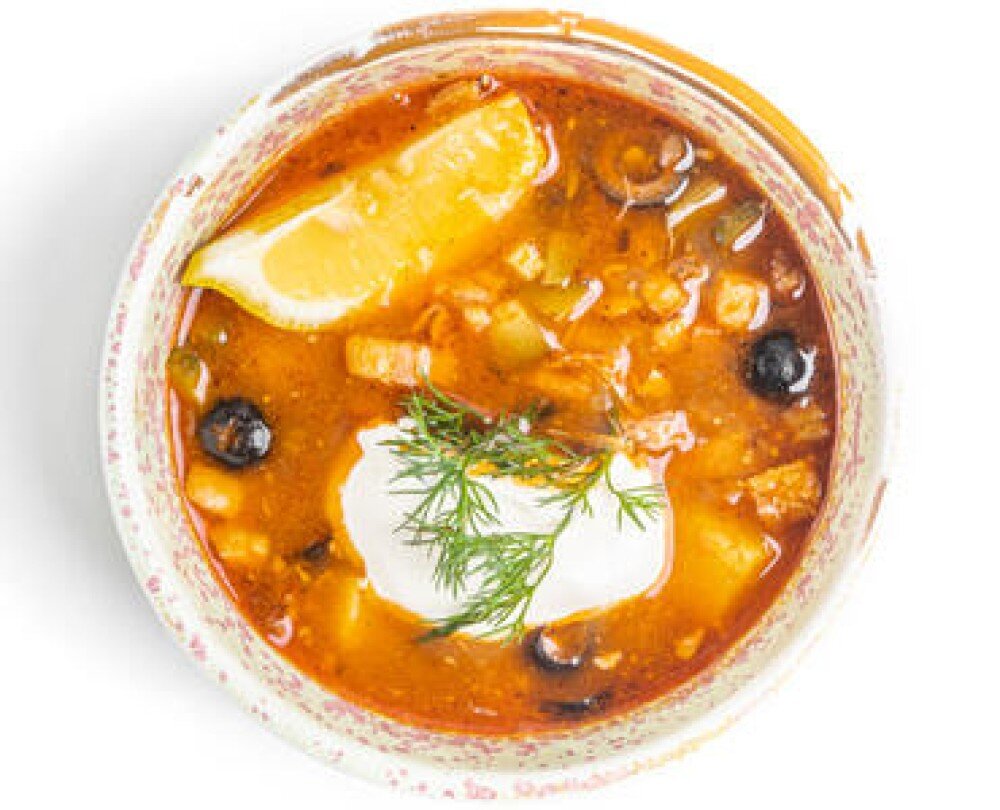 Мясной с оливками