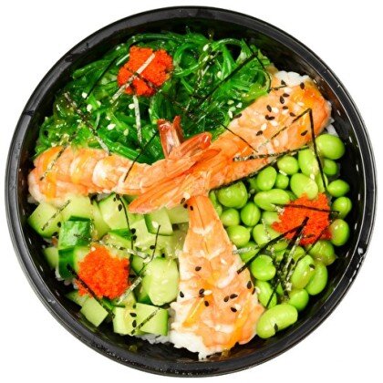 Поке с креветкой