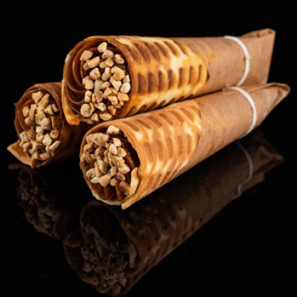 Трубочка со сгущенкой