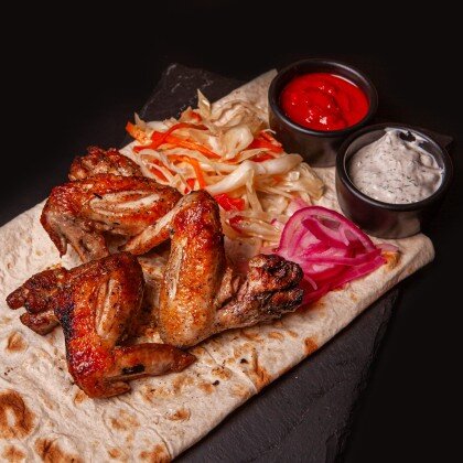 Крылышки на мангале