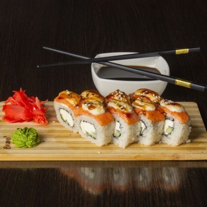 Ролл запеченный «Филадельфия»